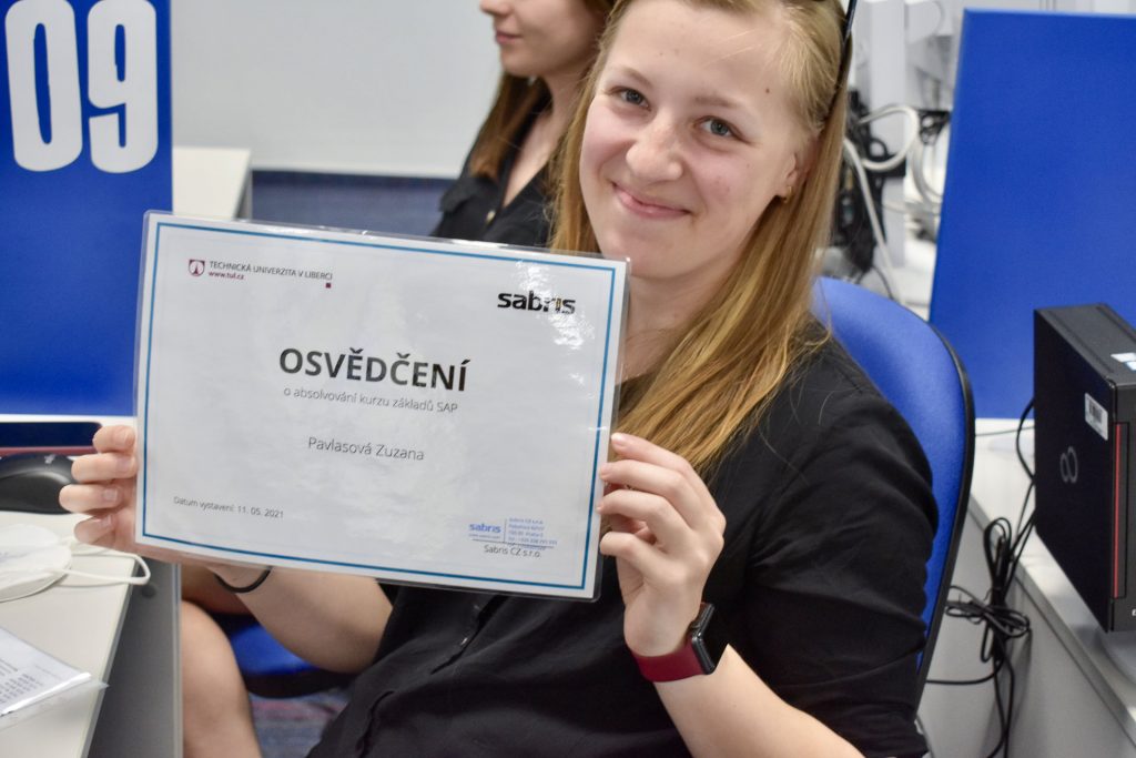 Zakončení kurzů SAP (EF)