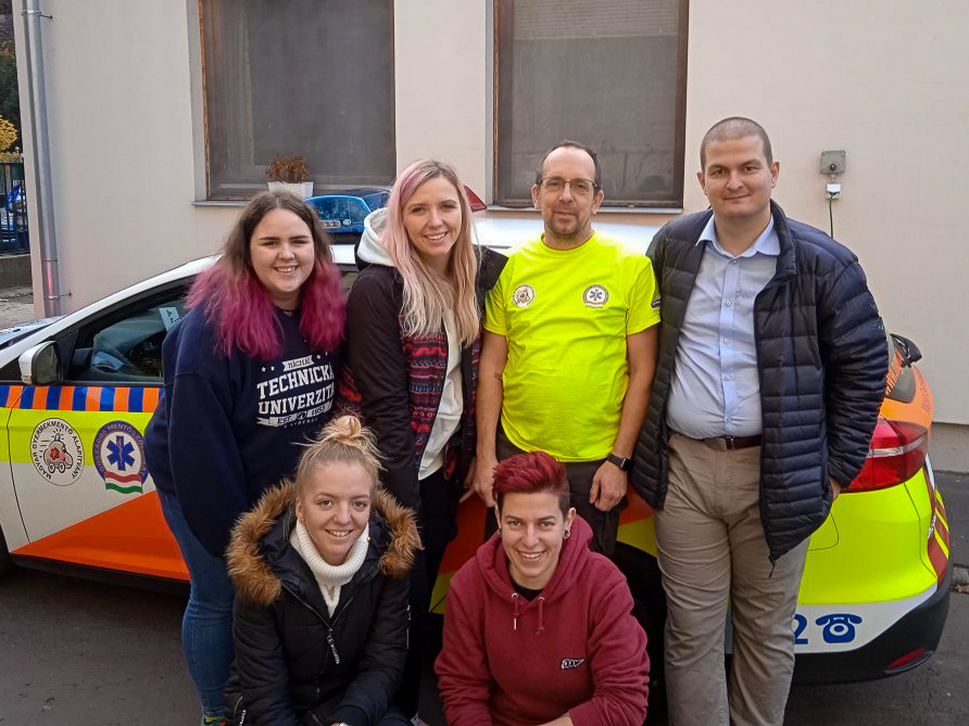 Komárno Rescue 2021 a exkurze v Budapešti (FZS)