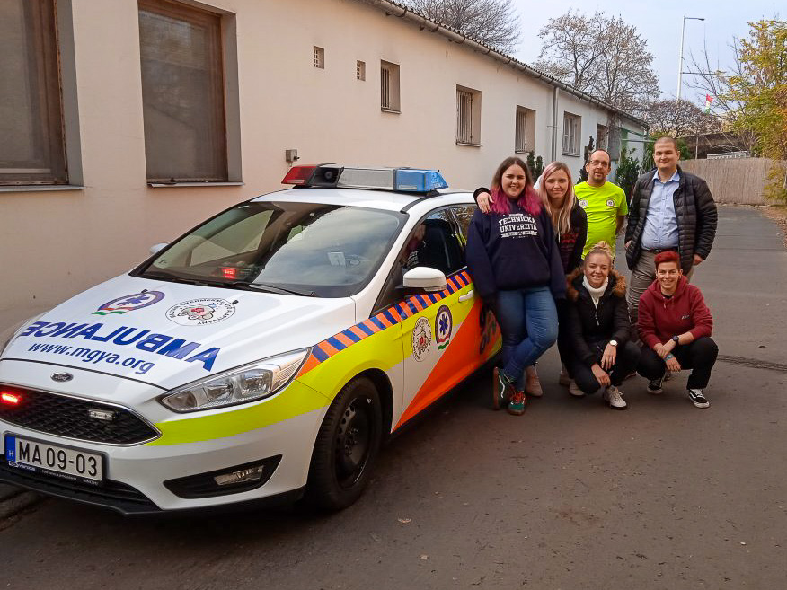 Komárno Rescue 2021 a exkurze v Budapešti (FZS)